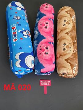 3 VỎ GỐI ÔM KHOÁ KÉO MÃ 20